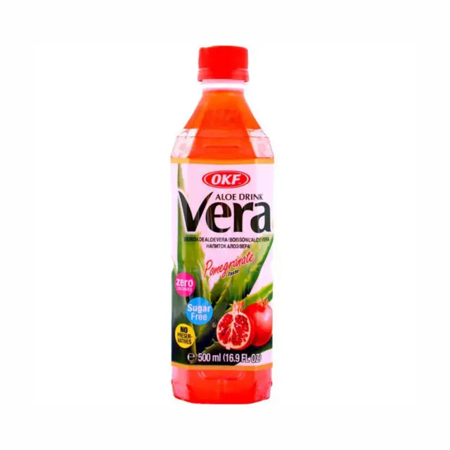 Aloe Vera Ρόδι Sugar Free 500 ml