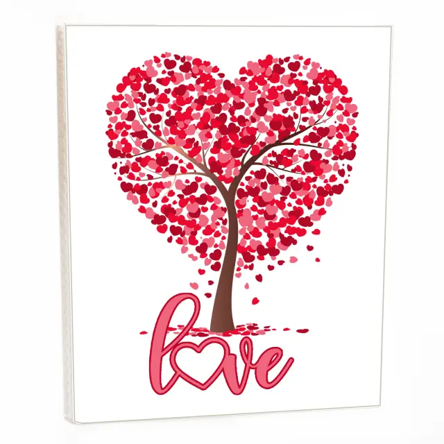 Άλμπουμ mini pocket με θήκες για 36 φωτογραφίες 10X15 TREE HEARTS