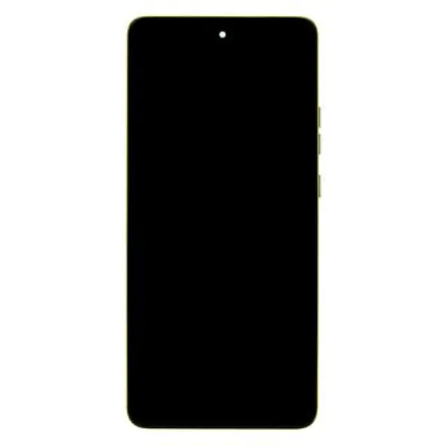 Motorola G86 LCD Display + Touch Unit + Front Cover Green (Golden Cypress) (Service Pack)