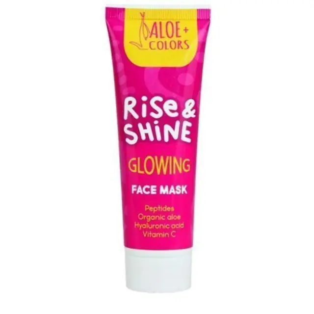 Aloe+ Colors Rise & Shine Glowing Face Mask Μάσκα Προσώπου για Λάμψη, 60ml