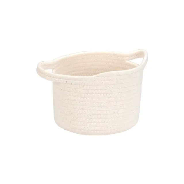Estia Καλάθι Κρεμαστό Blanca 18X18X13Cm Λευκό