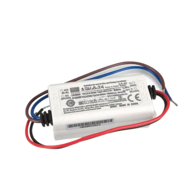 AC-DC Single output LED Driver Constant Voltage (C.V.); Input 90-264Vac; Output 24Vdc at 0.34A 8W
