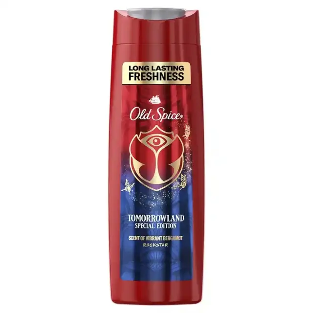 Old Spice Rockstar Αφρόλουτρο & Σαμπουάν Για Άνδρες 400ml