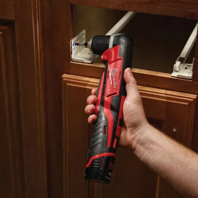 Milwaukee 4933441215 - Δραπανοκατσάβιδο Μπαταρίας Γωνιακό 12V Li-ion, C12 RAD-202B με 2 Μπαταρίες 2.0Ah (2x 2.0Ah) + Φορτιστή + Τσάντα 2