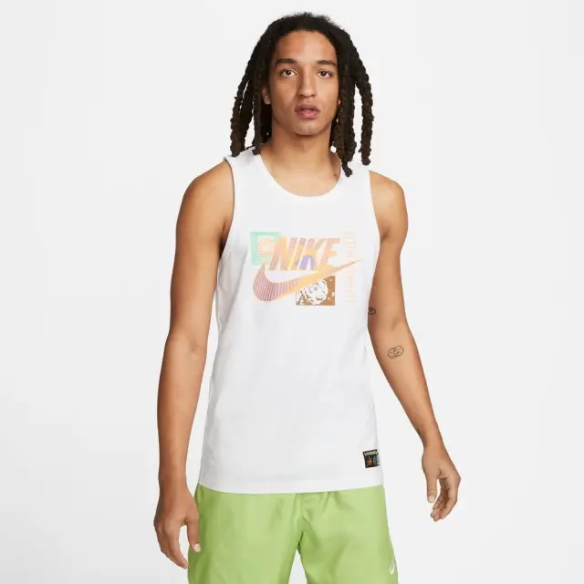 Nike Sportswear Tank (FB9782-100) - Λευκό - L