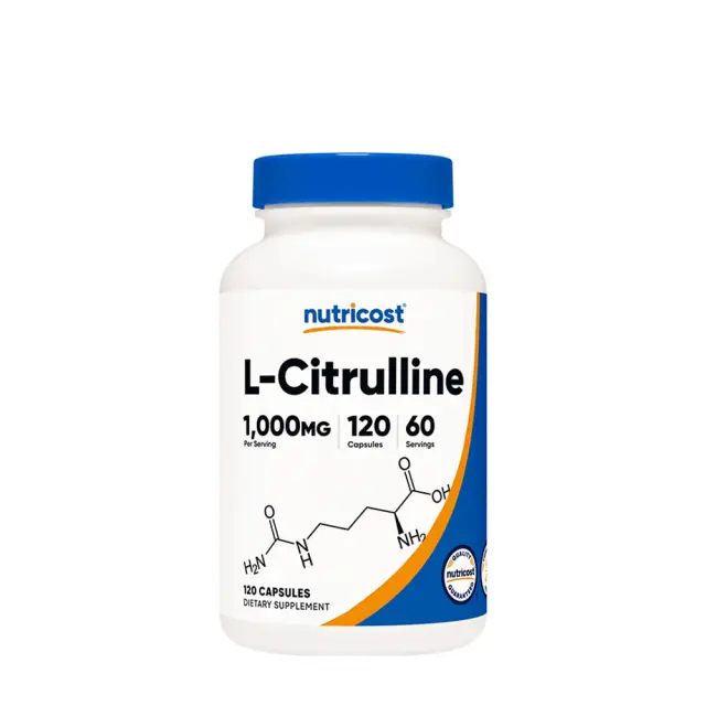 Nutricost L-Citrulline Capsules 1000 mg