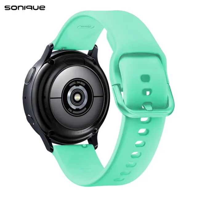 Sonique Soft Λουράκι Σιλικόνης Universal 20mm - Βεραμάν