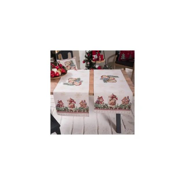 Χριστουγεννιάτικη Τραβέρσα Teoran Leoben - 45x140cm 2