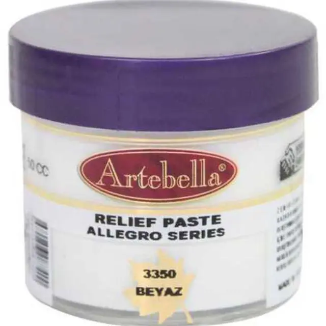 Artebella Allegro Πάστα Relief - 3350 White - 50ml