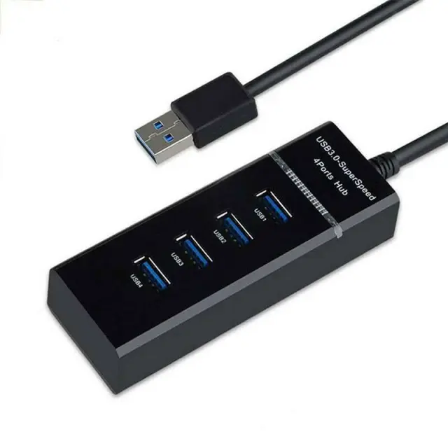 Port USB 3.0 Hub 4 θυρών με σύνδεση USB-A
