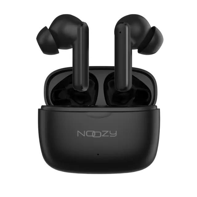 Wireless Hands Free Noozy BH55 V5.4 με ANC + ENC για Μείωση Εξωτερικού Θορύβου 30 ώρες Αναπαραγωγής 6 ώρες Ομιλίας Μαύρο 2