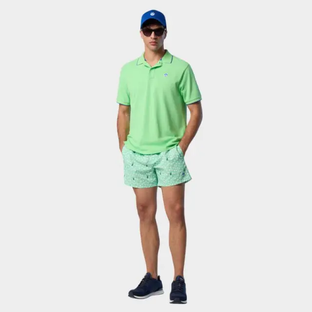 Μαγιό North Sails 673746000_VEC007 Πράσινο - 2XL 2