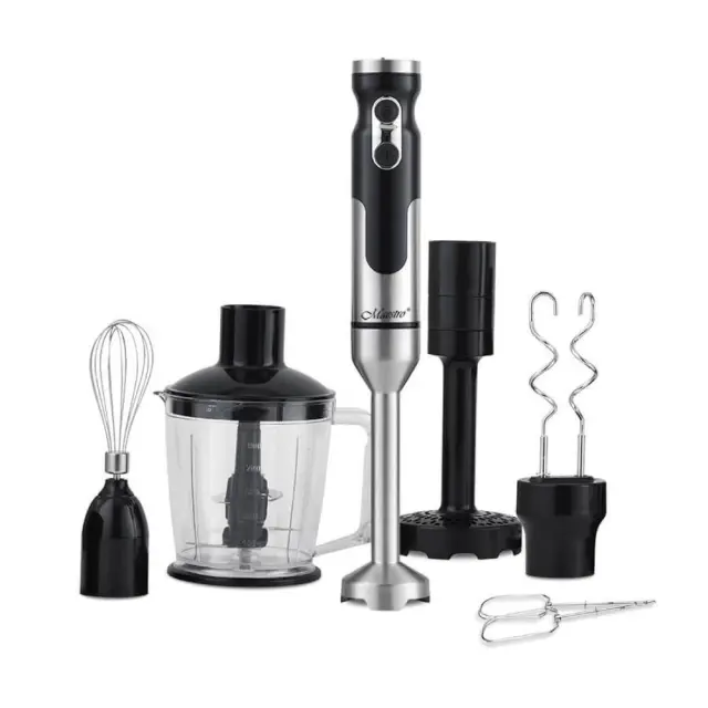Maestro MR-567 blender Immersion blender 1000 W Black, Stainless steel
