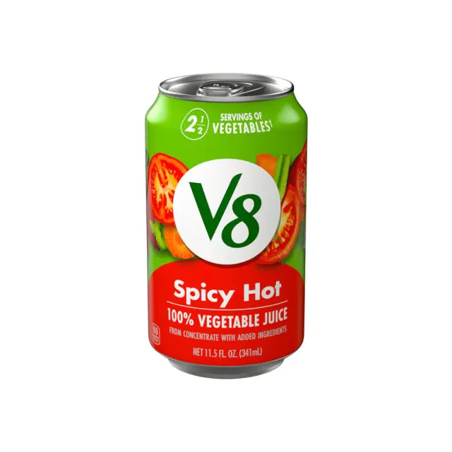 V8 Spicy Hot Vegetable Juice ΧΓ 341ml
