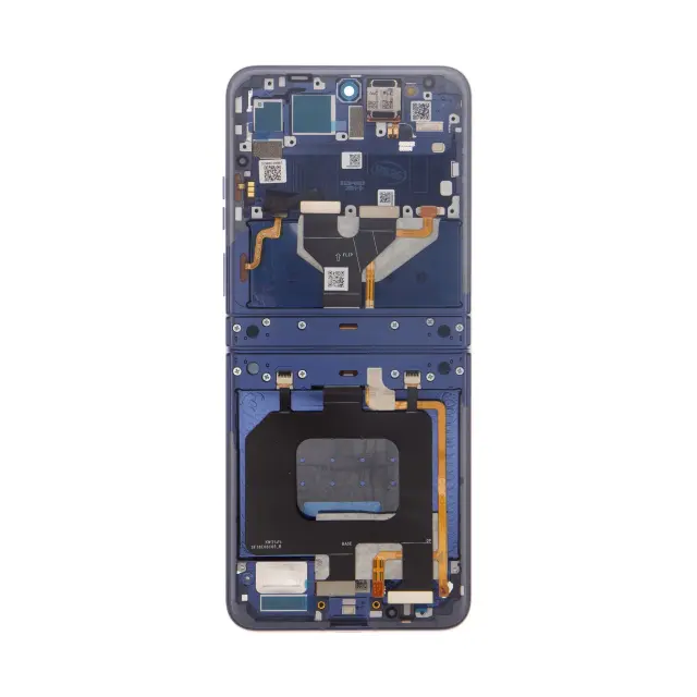 Motorola RAZR 60 LCD Display + Touch Unit + Front Cover Gibraltar Sea (Service Pack) 2