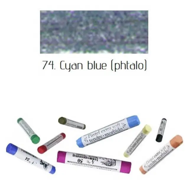 Soft pastel Extrafine Renesans - Cyan blue