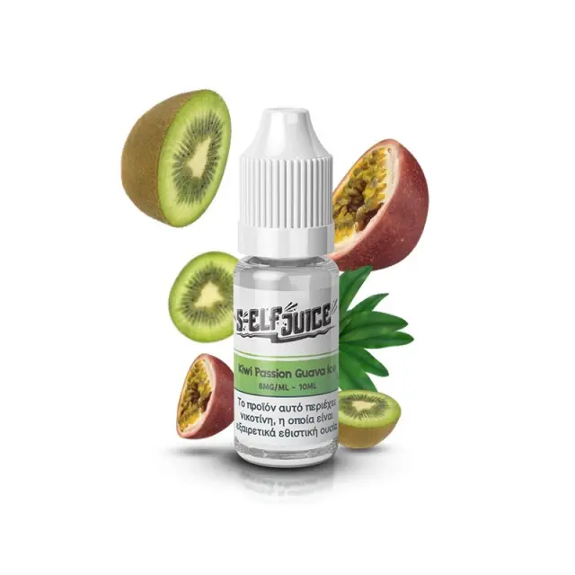 S-Elf Juice Kiwi Passion Guava Ice 10ml - 8mg