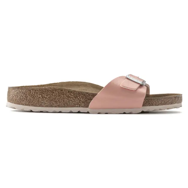 Birkenstock Πέδιλα Γυναικείο Birko-Flor(ανθεκτικό υλικό της Birkenstock-επιτρέπει την επαφή με το νερό) Ροζ BIR/MADRID GRACEFULL 1021510 CORAL