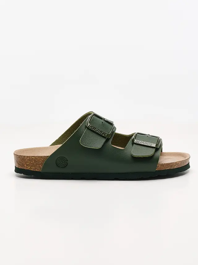 Genuins Πέδιλα Παιδικό HT Πράσινο GEN/HAWAII PARCHIS KAKI 2