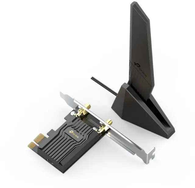 TP-Link Archer TXE73E Tri-Band Wi-Fi 6E PCI Express adapter with Bluetooth