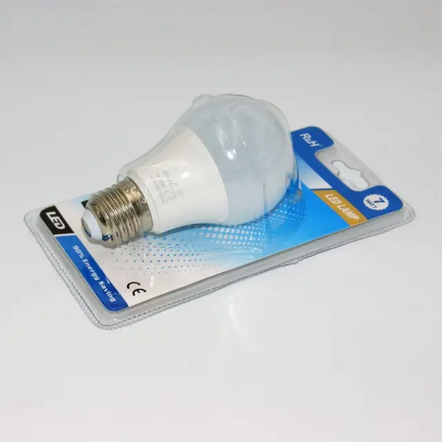 LED ΛΑΜΠΑ E27/7W/620Lm/3000K A60-7W-Y 2