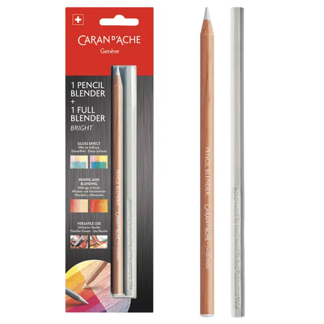 Caran d'Ache Σετ 1 Μολύβι Blender + 1 Full Blender Bright
