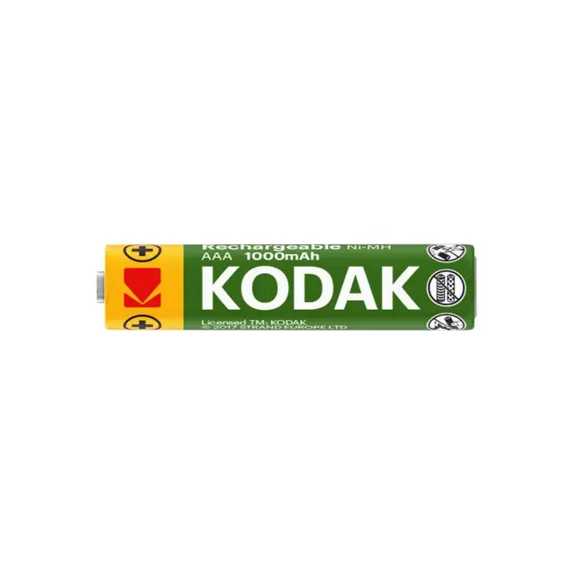 Μπαταρία Επαναφορτιζόμενη Kodak Rechargeable Battery NiMH AAA (HR03) 1.2V 1000mAh Σε Πακέτο Των 2 Τεμαχίων 2