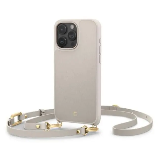 Θήκη Soft TPU & PC Spigen Apple iPhone 15 Pro MagSafe Cyrill Classic Charm Κρεμ N62711