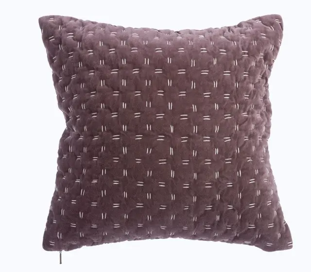 Nef-Nef Homeware Μαξιλαροθήκη Διακοσμητική Shepard 23 45x45 Wine