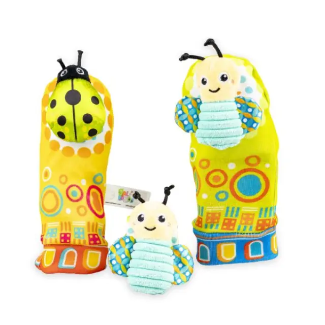 Bali Bazoo Κoυδουνίστρες - Καλτσάκια - Βραχιολάκι Green Beetle Bee 6925783826248