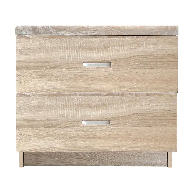 Κομοδίνο DECON Φυσικό MDF 40x40x45cm