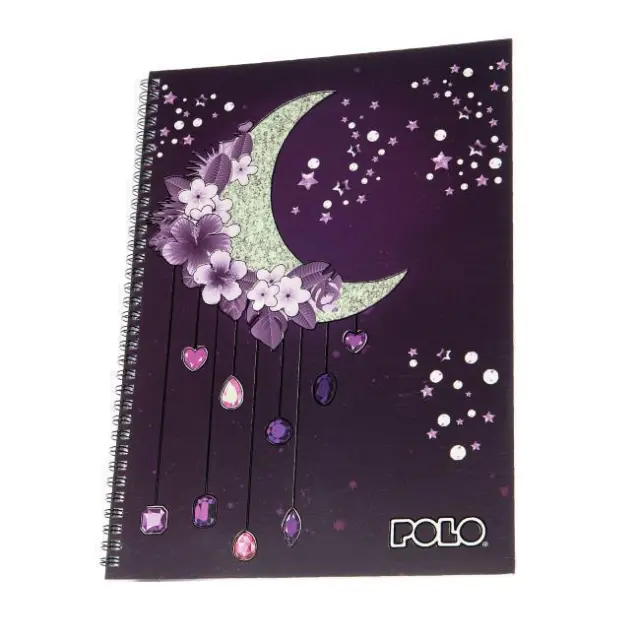 Polo Τετράδιο Σπιράλ 17x25 Elite Purple Moon (919001-8191)