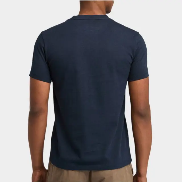 Timberland - Ανδρικό T-shirt SS Dunstan River Jersey Crew Tee Slim Fit TB0A2BPR-Z02 Μπλε Σκούρο - S 3