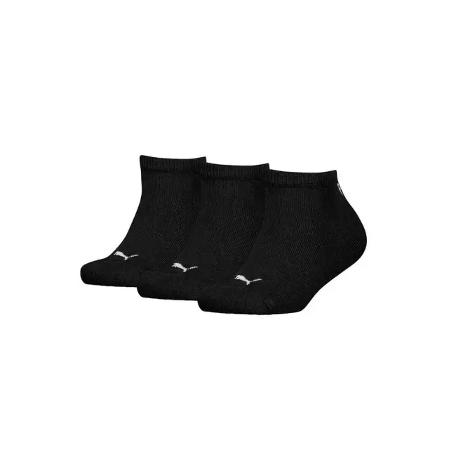 Puma Kids Plain 3 Pair Sneaker Dobotex Socks Μαύρο 701231273-200 (Puma)