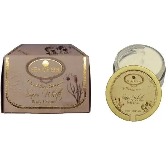 Sea Of Spa Dead Sea Sourc Body Cream Snow White Ενυδατική Κρέμα σώματος 250ml 3