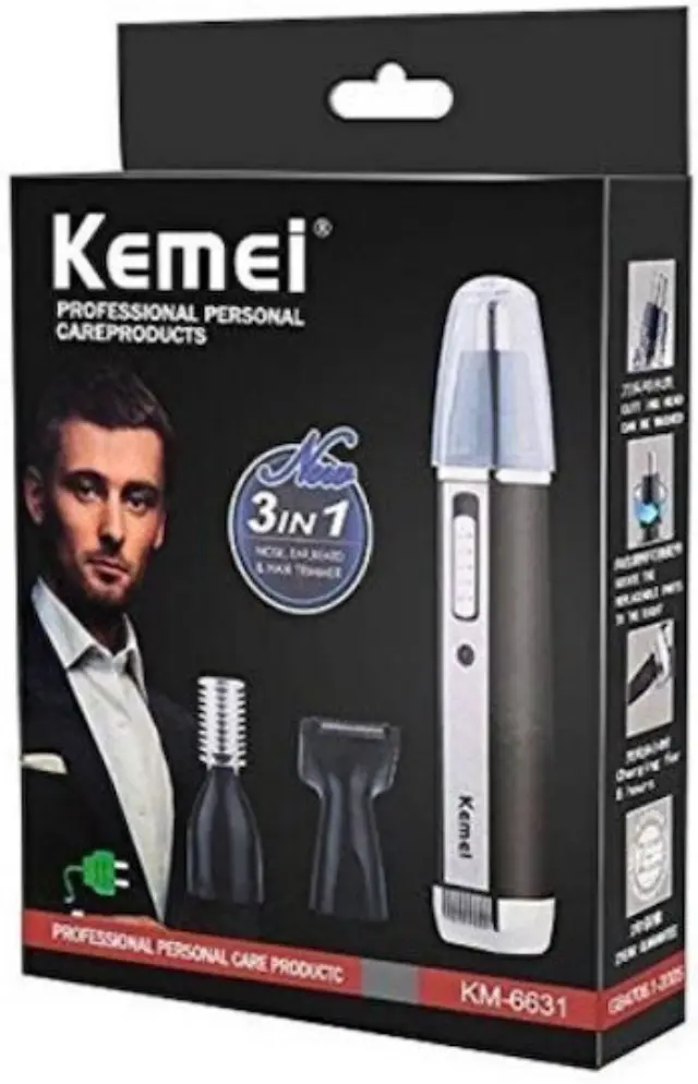 Kemei Trimmer Μηχανή Επαναφορτιζόμενη KM-6631 2