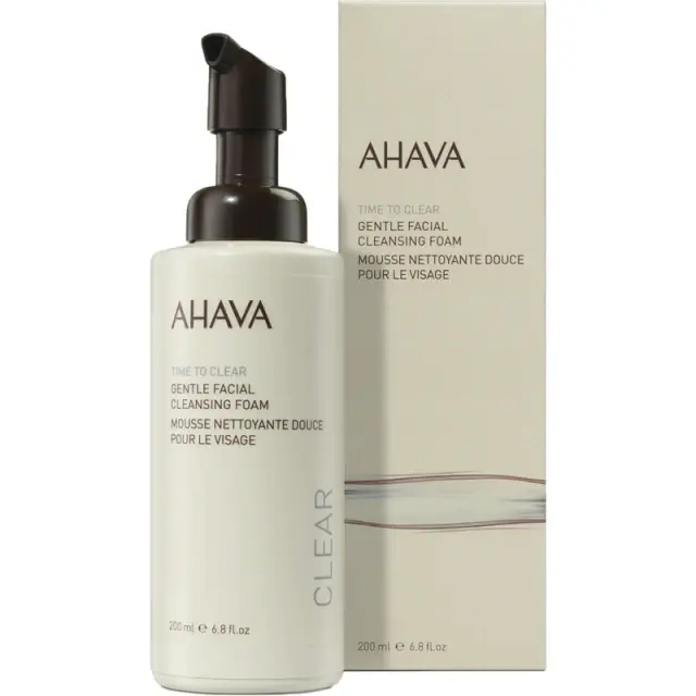 AHAVA Gentle Facial Cleansing Foam, Αφρός Καθαρισμού Προσώπου - 200ml