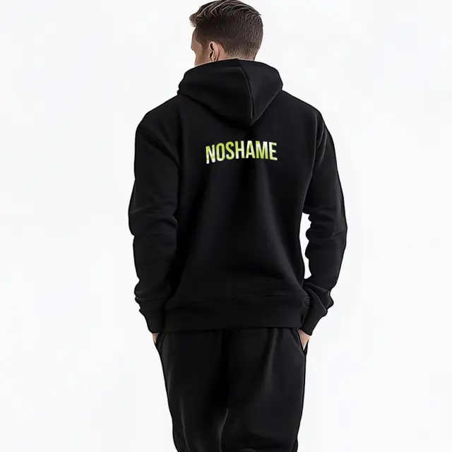 Φούτερ Noshame® Μαύρο με τύπωμα Butterfly - 512438 - XXL 2
