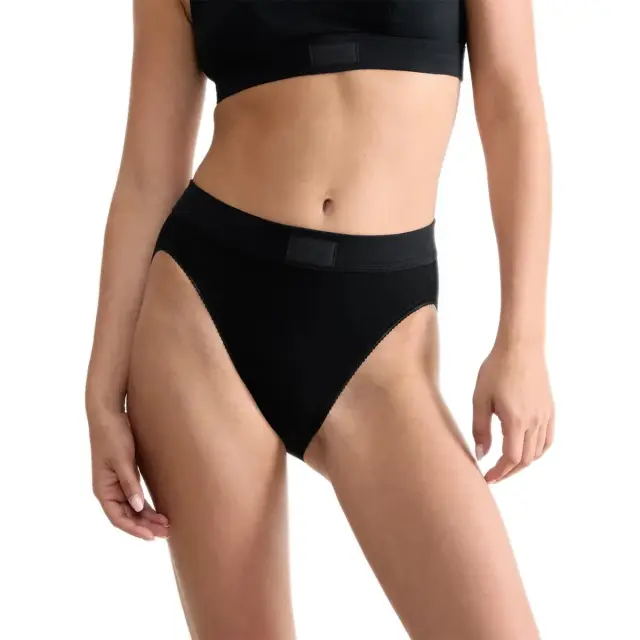 Sloggi Γυναικείο Slip Double Comfort T Tai, Χρώμα Μαύρο 2