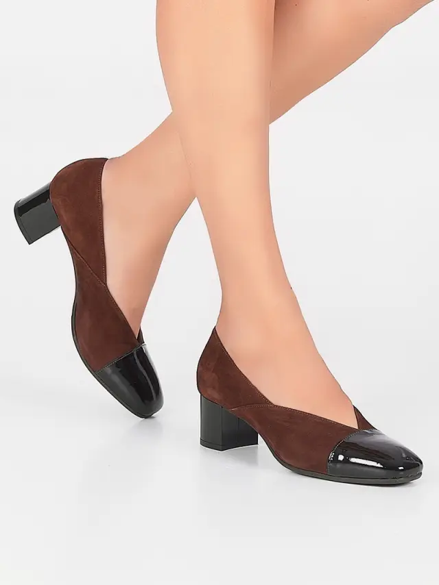 Soffice Sogno Γόβες Γυναικείο δέρμα Nubuck/δέρμα λουστρίνι Καφέ ASS/9637 COCCO - 37 2
