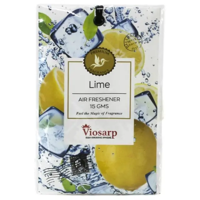 Αρωματικός Φάκελος Ρούχων Lime Viosarp