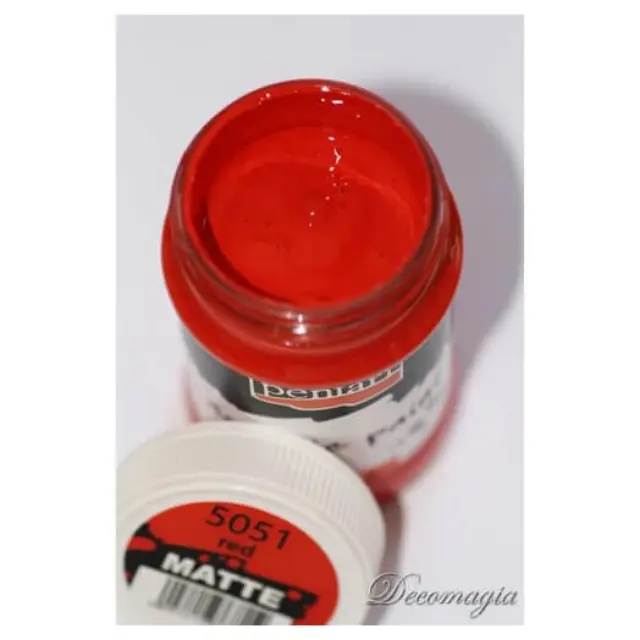 Χρώμα ακρυλικό Pentart 100ml, Κόκκινο