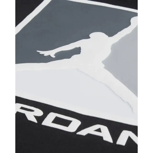 Jordan Essentials Baseline Fleece ΠΑΙΔΙΚΗ ΜΠΛΟΥΖΑ (95F083-023) - Μαύρο 2