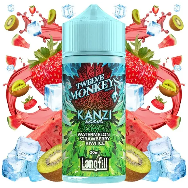 Classic Kanzi Iced 20ml (120ml) - Twelve Monkeys Flavorshots