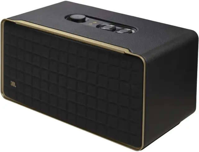 Ρετρό Φορητό Ηχείο JBL Authentics 500 (JBLAUTH500BLKEP) Bluetooth, Wi-Fi, 3.5mm, Ethernet, με virtual Dolby Atmos®, ΜαύροJBLAUTH500BLKEP