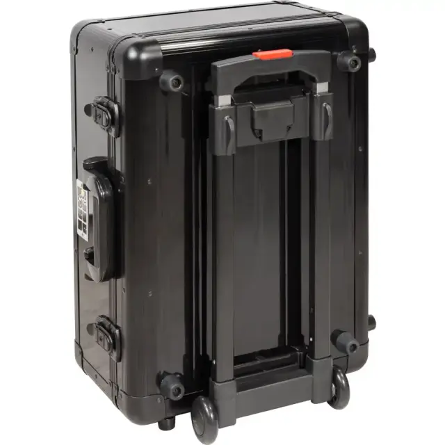 WALKASSE WMC-ALMIXCD Flight Case Multi Format CDJ/MIXER PLUS Black (Trolley Wheels). 2