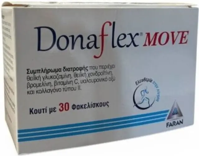 Faran Donaflex Move Ειδικό Συμπλήρωμα Διατροφής 30 φακελίσκοι