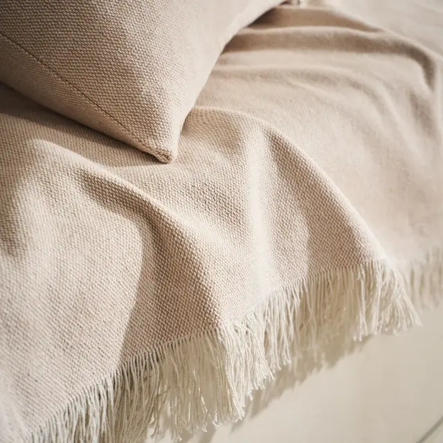 Ριχτάρι extra large Διθέσιου 220x250cm GOFIS HOME Mewa Wet Sand Beige 182 3