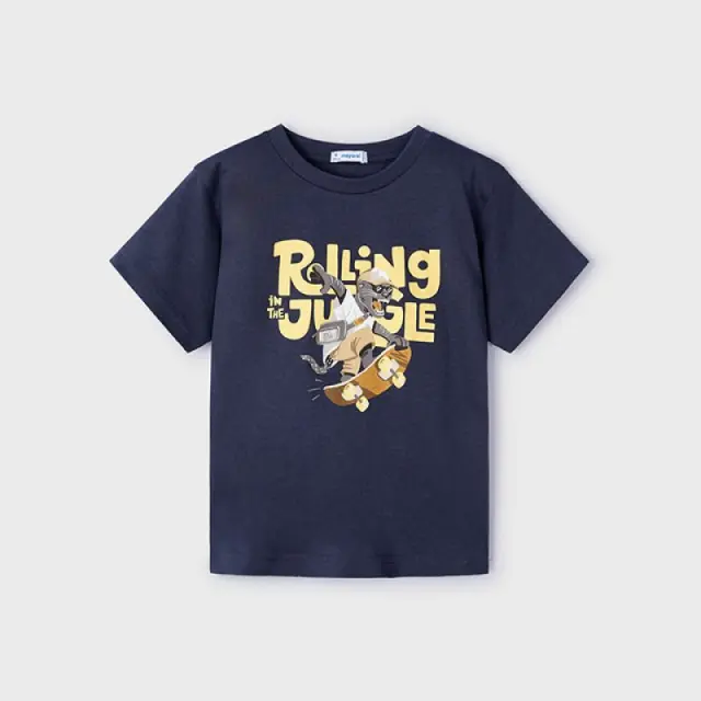 Mini 2 έως 10 ετών Μπλούζα σταμπωτή Better Cotton σύμπαν - 6Ε
