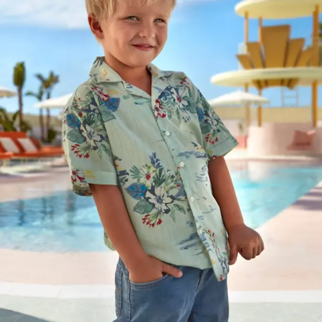Baby 6 μηνών έως 4 ετών Βερμούδα τζιν Better Cotton - 4Ε